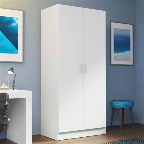 Rubbermaid Armoire Penderie Avec 2 Portes Espace De Rangement Grande