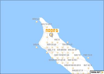 Noord (Aruba) map - nona.net