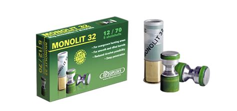 Ddupleks Monolit 32 12 70 32g Flintenlaufgeschoss Bleifrei 5stk Waffen Kw