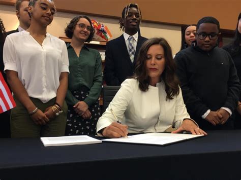 Whitmer Signs Historic 171 Billion Education Budget Wkar Public Media