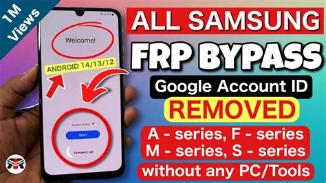 Finally New Method All Samsung FRP Bypass Unlock 2024 All Android 12 13