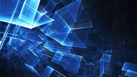 wallpaper for desktop, laptop | vl87-abstract-blue-cube-pattern