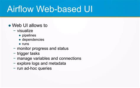 Apache Airflow Overview Ppt