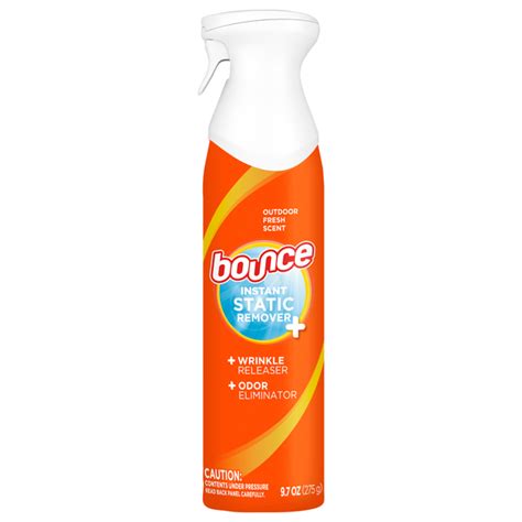 Save On Bounce Outdoor Fresh Scent Instant Static Remover Order Online