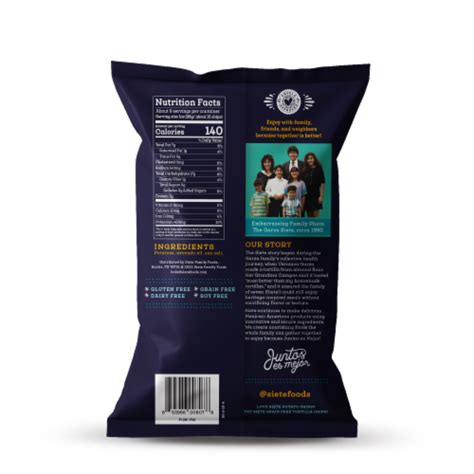 Siete Sea Salt Kettle Potato Chips 5 5 Oz King Soopers