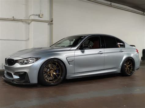 BMW M3 F80 Silver RSV Forged RS 1 S1 Wheel Front