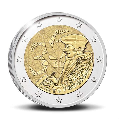 Belgium 2 Euro 2022 35 Years Of The Erasmus Programme Proof