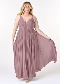 Dusty Rose Azazie Raychelle Bridesmaid Dresses Azazie