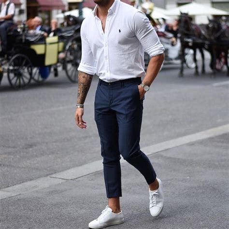 White Shirt Outfit Ideas For Men Styling Tips