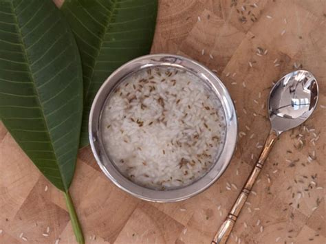 Kanji Rice Gruel Recipe Vital Veda