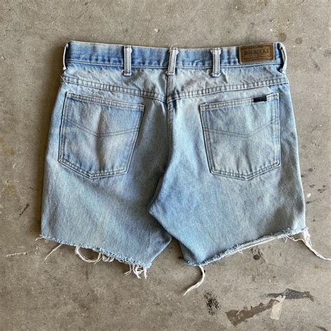 Vintage 70s Denim Shorts Details Vintage Seers Depop