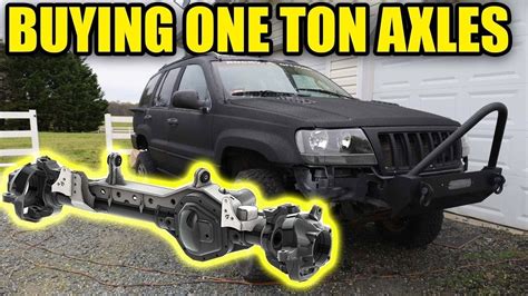 Replacing Dana With Dana A In Jeep Wj Axle Swap Grand