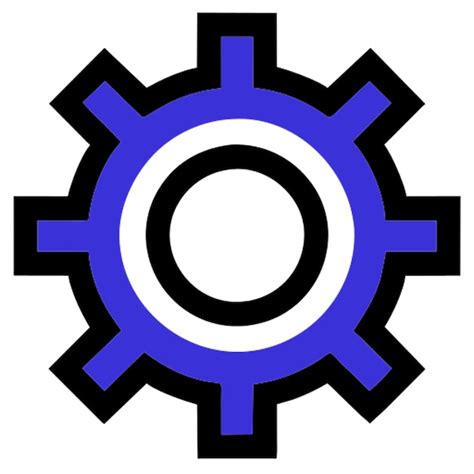 Premium Vector Gear With Pixel Art Style Icon