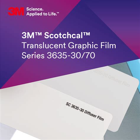 3m™ Scotchcal™ 3635 3070 Diffusionsfolie Premiumkvalitet