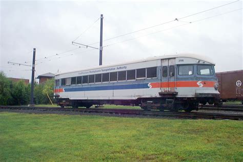 Philadelphia And Western Railway No 206 Streamlined Interurban Railcar