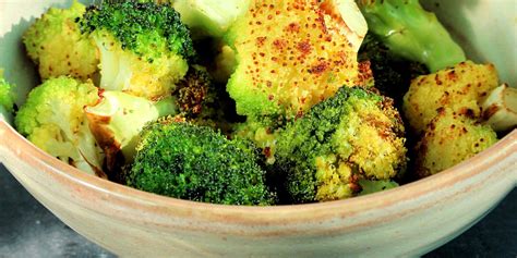 Air Fryer Roasted Broccoli And Cauliflower Recipe Allrecipes