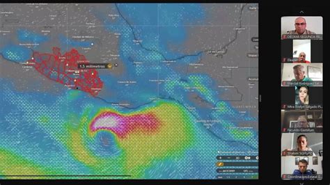 GOBERNADORA DECLARA SESIÓN PERMANENTE DE PC POR DEPRESIÓN TROPICAL DIEZ E