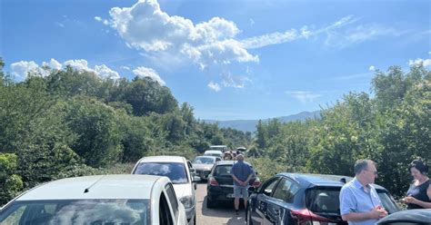 Saobraćajna nezgoda na putu Nikšić Podgorica Telegraf rs