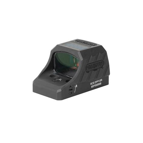 Holosun Scs 320 Green Dot Sight Multiple Reticle System Solar