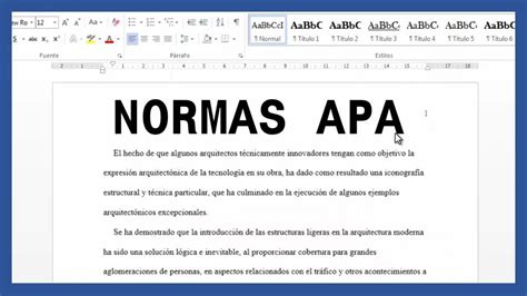 Descargar Plantillas De Normas Apa En Word Normas Apa Images And Images