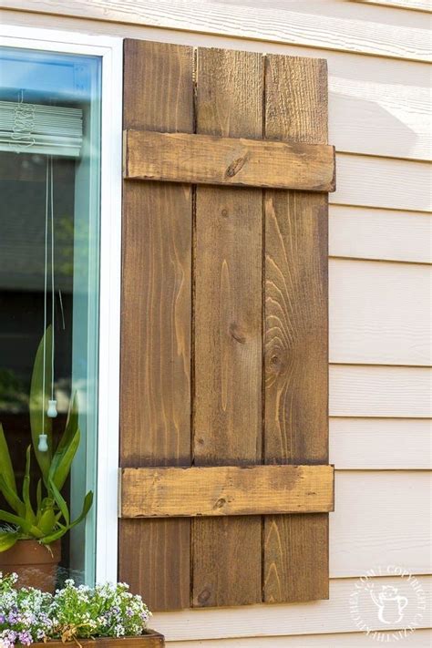 Diy Window Shutters Exterior