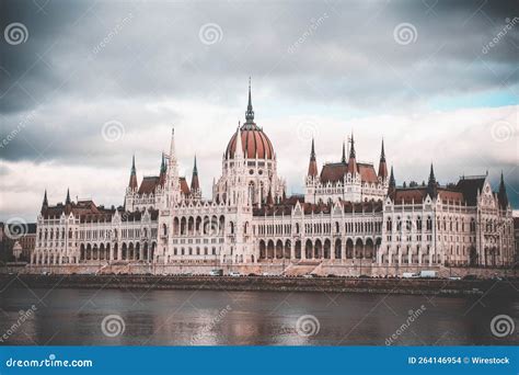 Wonderful European Architecture in Hungary Stock Photo - Image of river ...