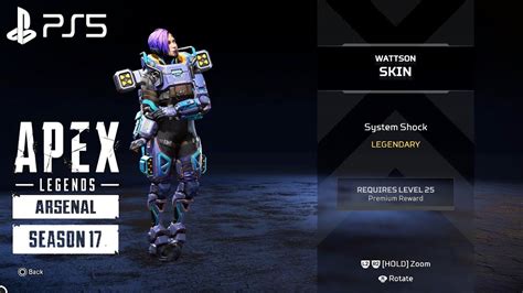 Wattson System Shock Skin Apex Legends System Shock Skin Apex Season