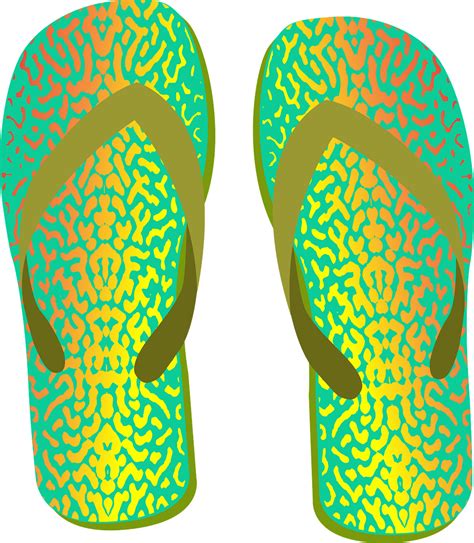 Download Flip Flops Bathing Shoes Beach Shoes Royalty Free Vector