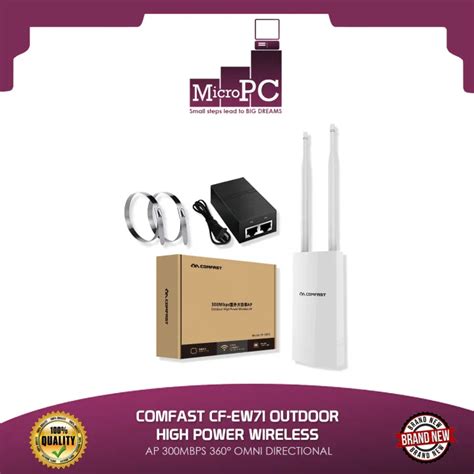 COMFAST CF EW71 OUTDOOR HIGH POWER WIRELESS AP 300MBPS 360 OMNI