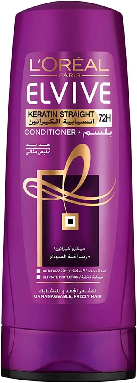 L Oreal Paris Elvive Keratin Straight Conditioner Ml Buy Online At