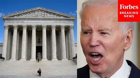 Just In White House Reacts To Supreme Court Hearing Arguments On Biden