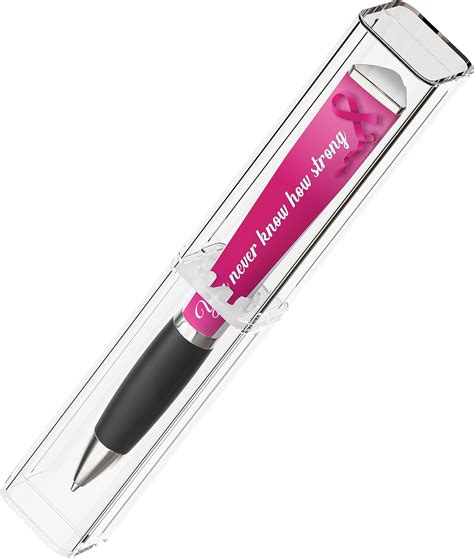 Amazon Breast Cancer Awareness Ballpoint Pen Pen Sided Pink