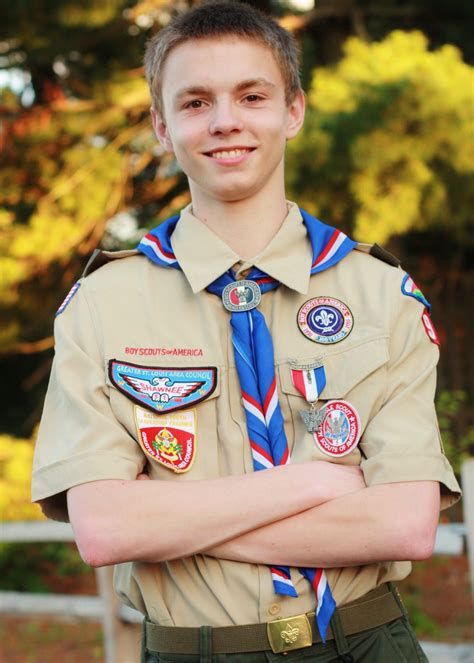 Eagle Scout Portrait Of My Son Parker Scout Uniform Boy Scouts Boy Scout Cake