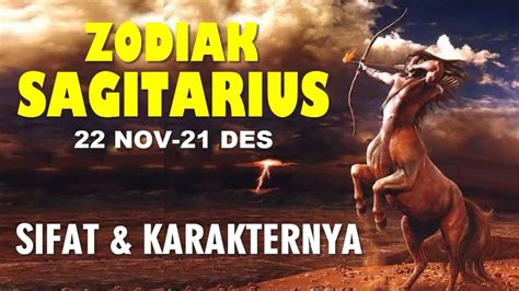 Zodiak Sagitarius Nov Des Mengenal Sifat Dan Karakternya Youtube