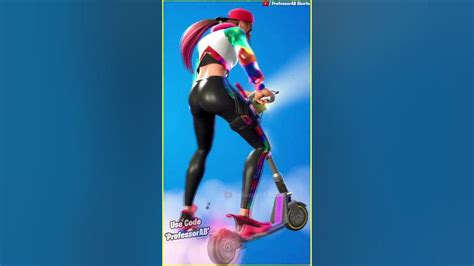 Fortnite Scootin Circles Emote With Loserfruit Skin Thicc 🍑😘😜😍🔥 ͡° ͜ʖ