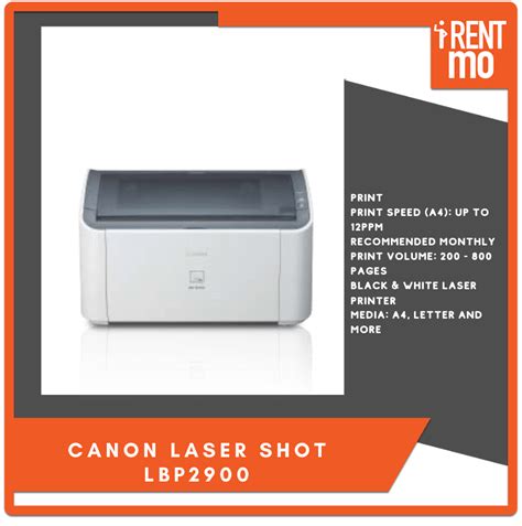 Canon Laser Shot LBP2900 Buy Rent Pay In Installments