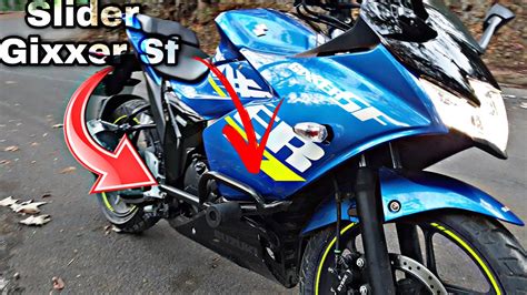 Slider Para La Gixxer Sf Youtube