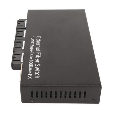 Ej Life Convertisseur M Dia Ethernet Vers Fibre Optique Tx Nm