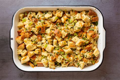 Simple Sourdough Stuffing Stuffing Recipe I Baker Bettie