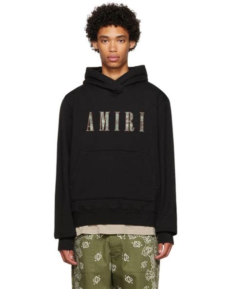 Amiri Core Hoodie In Black For Men Lyst Canada