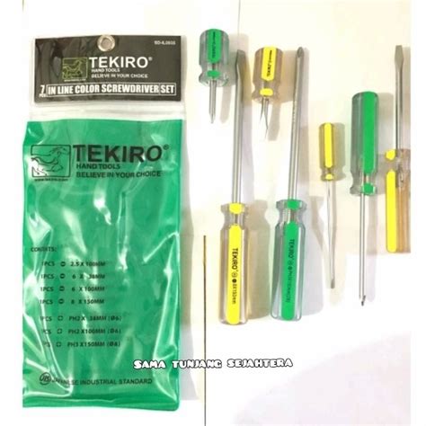 TEKIRO OBENG KRISTAL SET 7 PCS Trademall Id