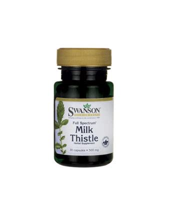 Swanson Full Spectrum Milk Thistle Mg Caps Sport Freak