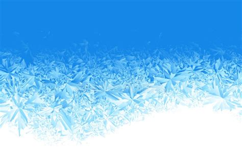 Winter Blue Ice Frost Background Stock Vector - Illustration of ...