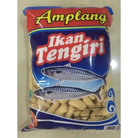 Jual Amplang Ikan Tenggiri Produksi UD HARMAS Samarinda Berat 400 Gram