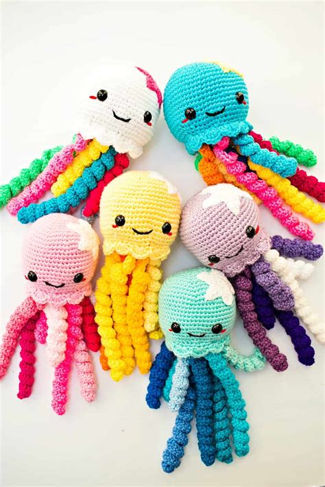 The Cutest Crochet Octopus Or Jellyfish Hello Wonderful