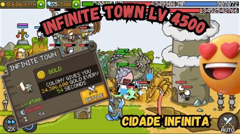 GROW CASTLE INFINITE TOWN LEVEL 4500 Muitas Dicas Growcastle YouTube