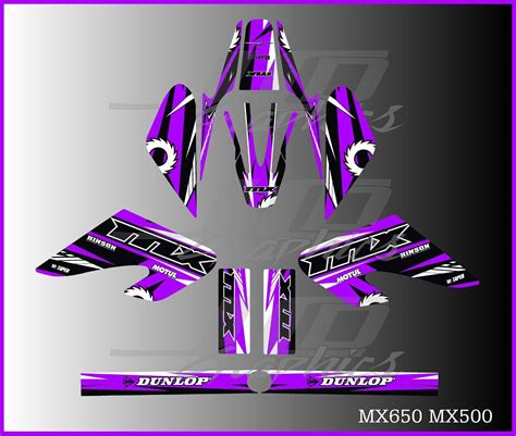 Razor Mx500 Mx650 Graphics Kit Decals Thick And High Gloss Ebay