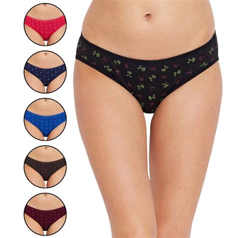 Bodycare Pack Of Assorted Cotton Printed Bikini Briefs Buy Bodycare