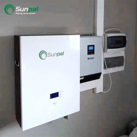 Sunpal Power Wall Lithium Ion Battery V System Solar Kwh Kit