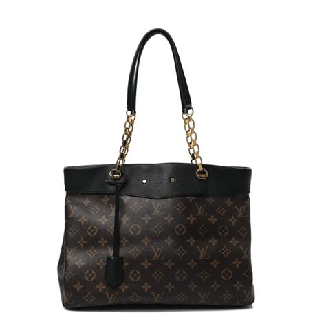 Louis Vuitton Monogram Pallas Shopper Black 1205997 Fashionphile